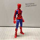 New Spider-Man (Finished) Send 5 Gestures +4 Weapons 15cm(Bracket)