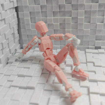 Multi-Joint Lucky Action Figure