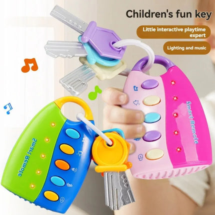 Music & Light Car Key Toy