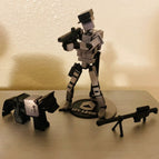 U.S. Gi + Full Set of Hand Weapons(Bracket)
