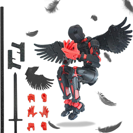 Multi-Joint Lucky Action Figure