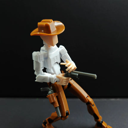 Multi-Joint Lucky Action Figure