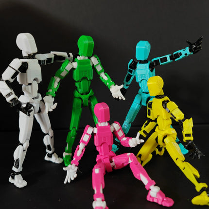 Multi-Joint Lucky Action Figure