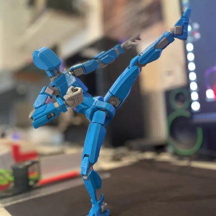 Multi-Joint Lucky Action Figure