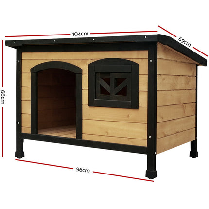 NNEDSZ Large Wooden Pet Kennel