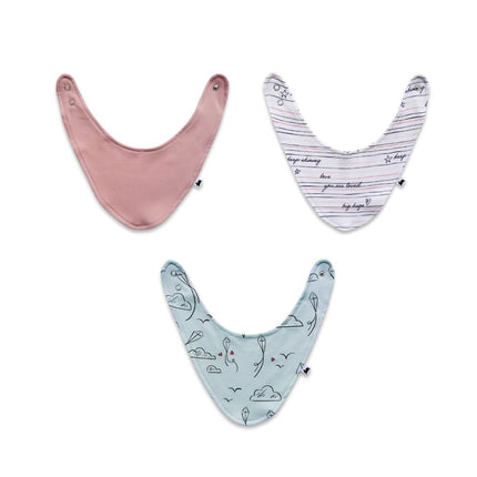 Rosewood Bamboo Baby Bib