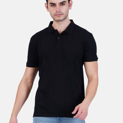 Polo T-shirt for Men and Women – Black-6