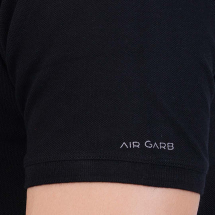 Polo T-shirt for Men and Women – Black-7
