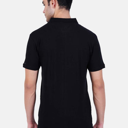 Polo T-shirt for Men and Women – Black-8