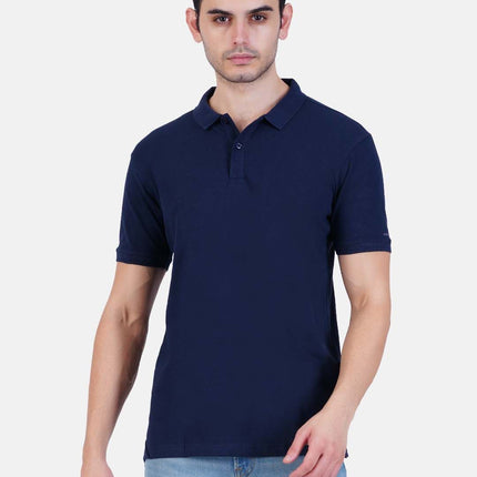 Polo T-Shirt for Men and Women - Navy Blue-6