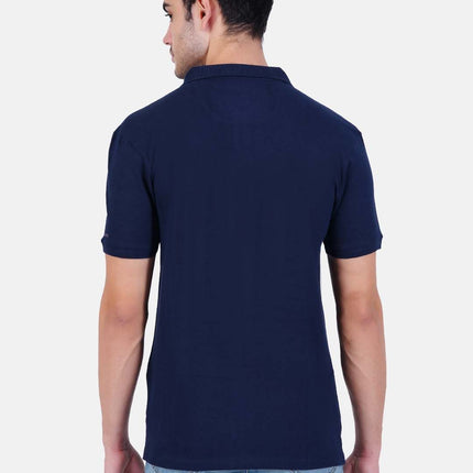 Polo T-Shirt for Men and Women - Navy Blue-8