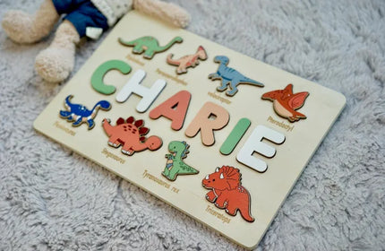 Puzzle Board Wooden Names
