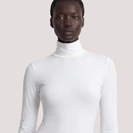 Mock Neck Stylish Bodysuit