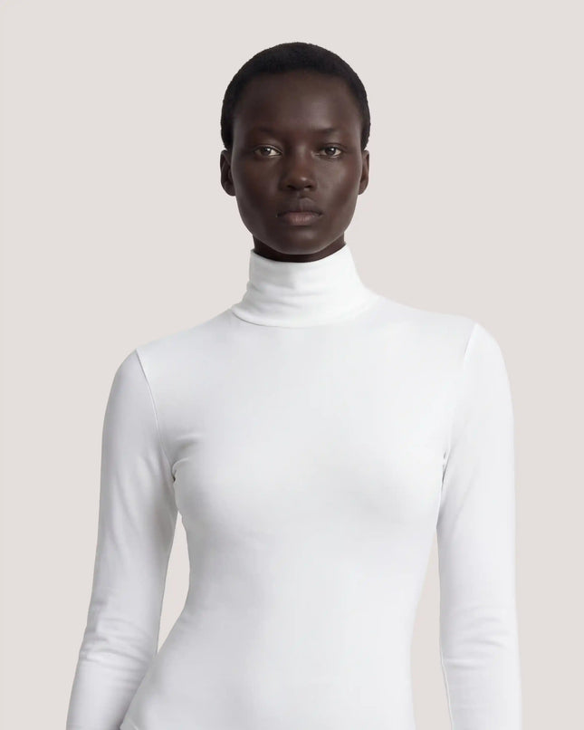 Mock Neck Stylish Bodysuit