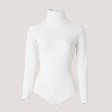 Mock Neck Stylish Bodysuit