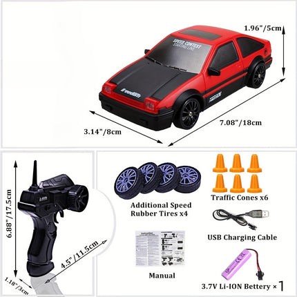 1:24 4WD High-Speed RC Car