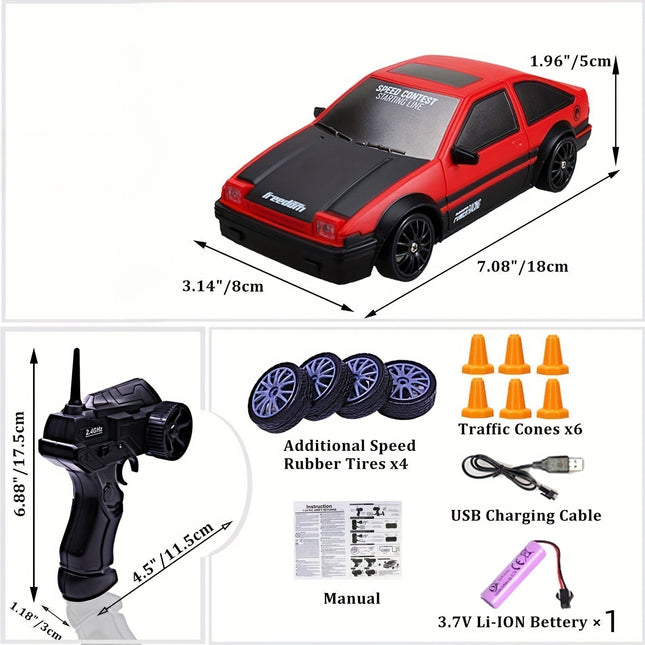 1:24 4WD High-Speed RC Car