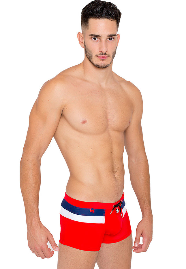 BWET Rooftop Sporty Beach Trunks