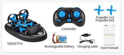 3-in-1 RC Drone Vehicle