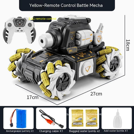 Remote Control Tank with Water Bomb Launcher