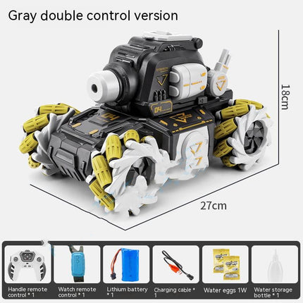 Remote Control Tank with Water Bomb Launcher