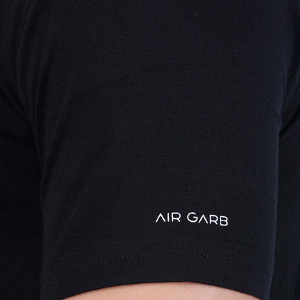 Round Neck Tshirt Blac