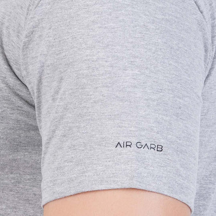 Round Neck Tshirt Grey Co