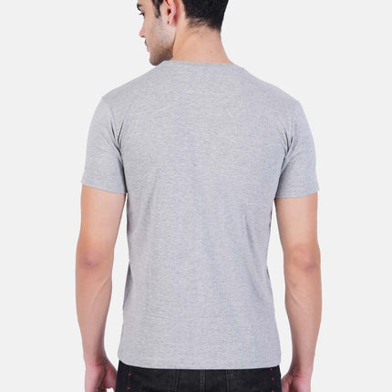 Pure Cotton T-Shirt for Men and Women - Grey-7