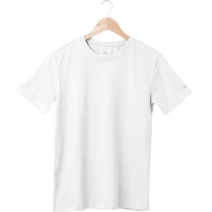 Pure Cotton T-Shirt for Men and Women - White-7