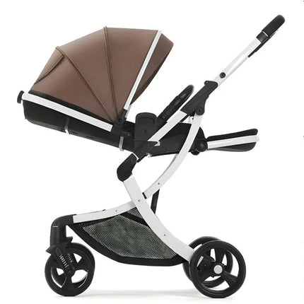 High-Landscape Reversible Baby Stroller