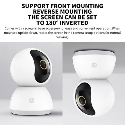 2K 1296P 360° Smart Security Camera