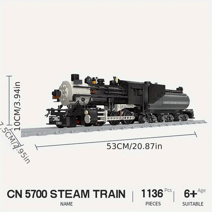 Steam Train Building Block Set