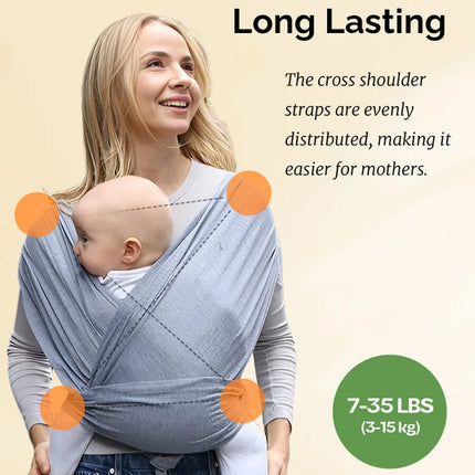 Soft Cotton Baby Wrap Carrier