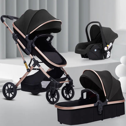3-in-1 Baby Travel System with Base