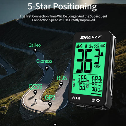 Wireless GPS Bike Computer