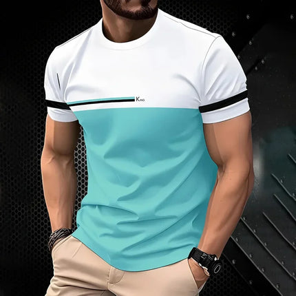 Men's 3D Printed Casual T-Shirt