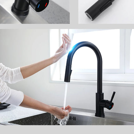 Smart Pull-Out Kitchen Faucet