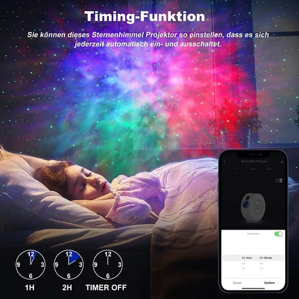 WiFi Aurora Galaxy Projector