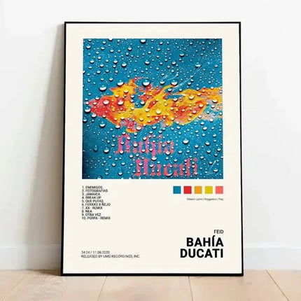 Latin Pop Music Poster