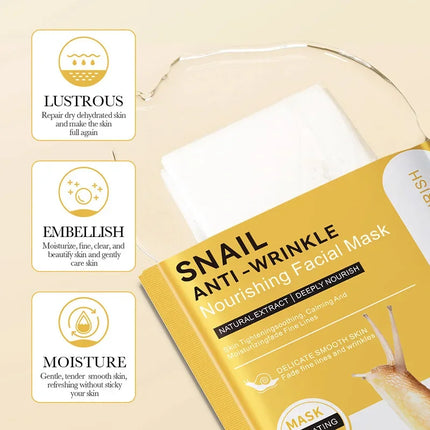 Snail Hydrating Sheet Face Masks