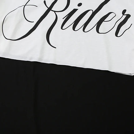 Women's Letter Print Crop Top