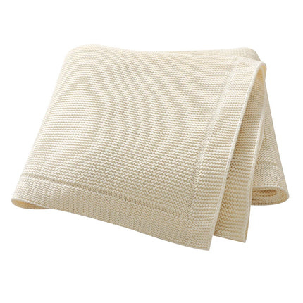 Soft Cotton Knit Baby Blanket