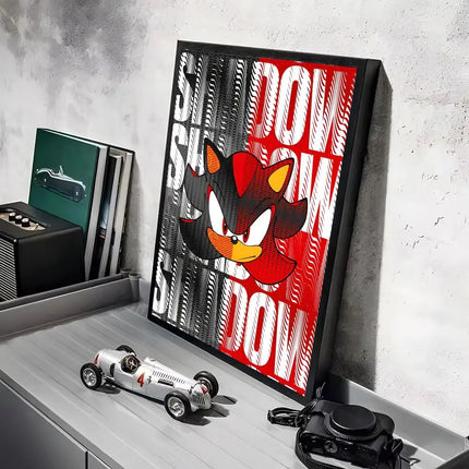 Sonic Anime Wall Poster