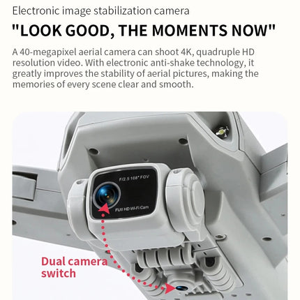 4K GPS Dual Camera Drone