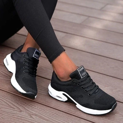 Women's Breathable Platform Sneakers