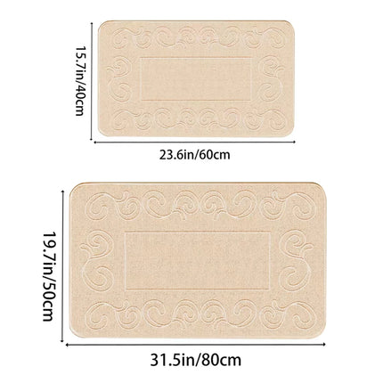 Thick Flannel Absorbent Floor Mat