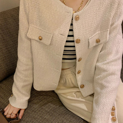Women's Wool Tweed Jacket