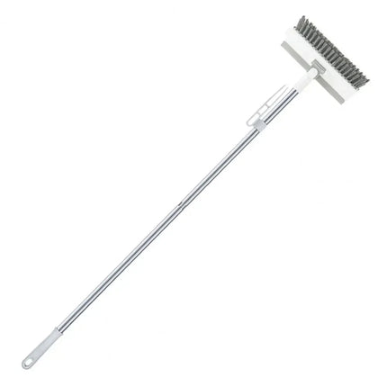 Rotatable Floor Scrub Brush with Squeegee