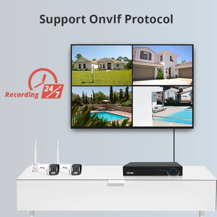 4K 8MP Outdoor Wi-Fi Security Camera