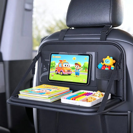 Car Seat-Back Organizer with Tray